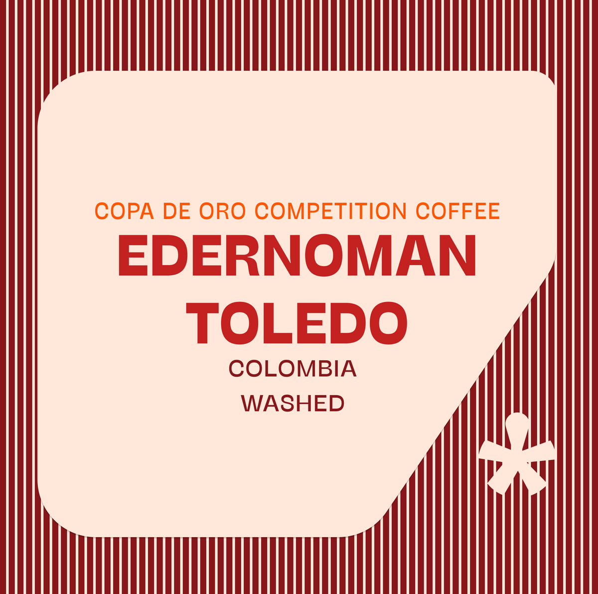 Edernoman Toledo - Copa De Oro Competition Coffee