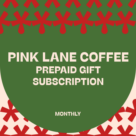 Prepaid Monthly Coffee Subscription