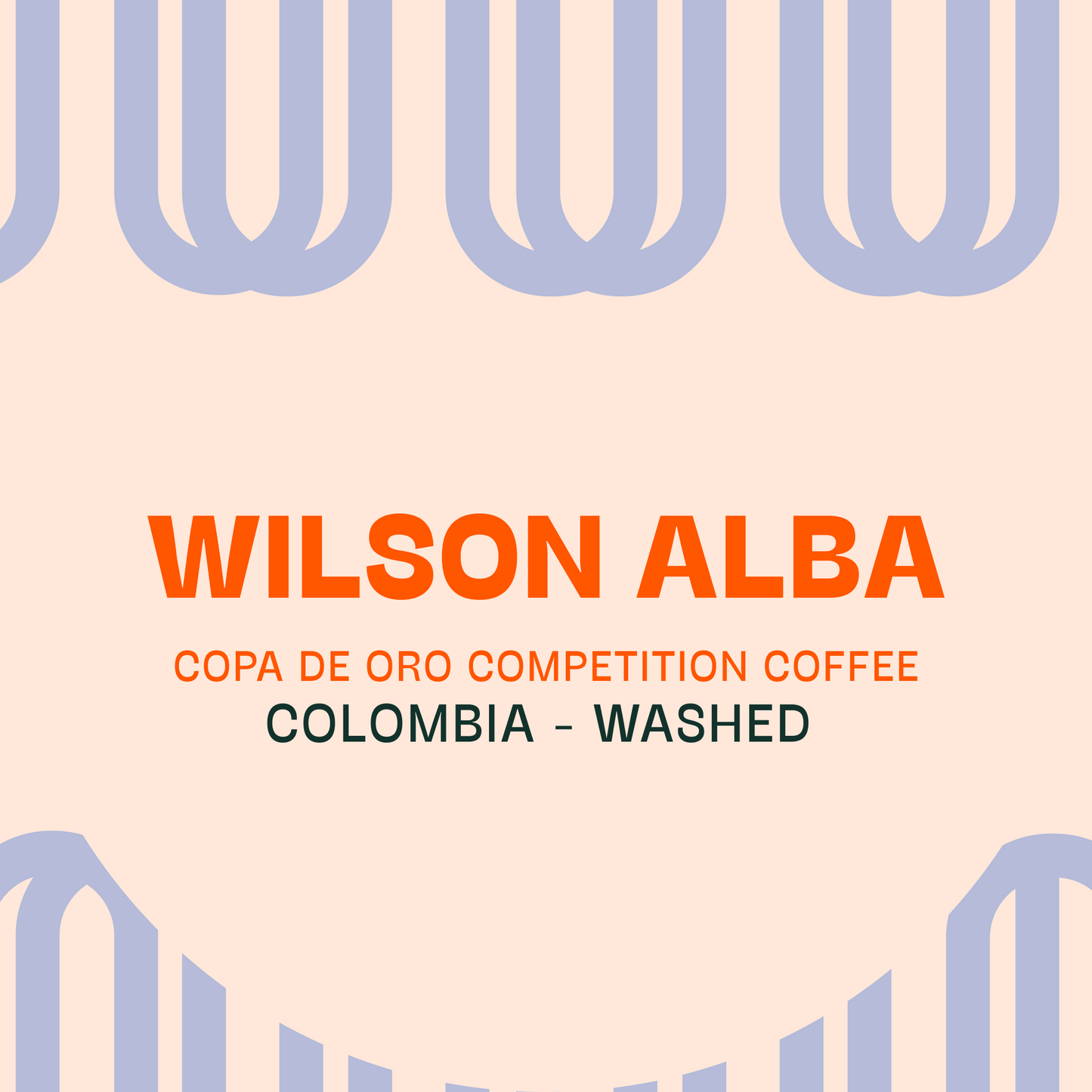 Colombia, Wilson Alba - Copa De Oro Competition Coffee