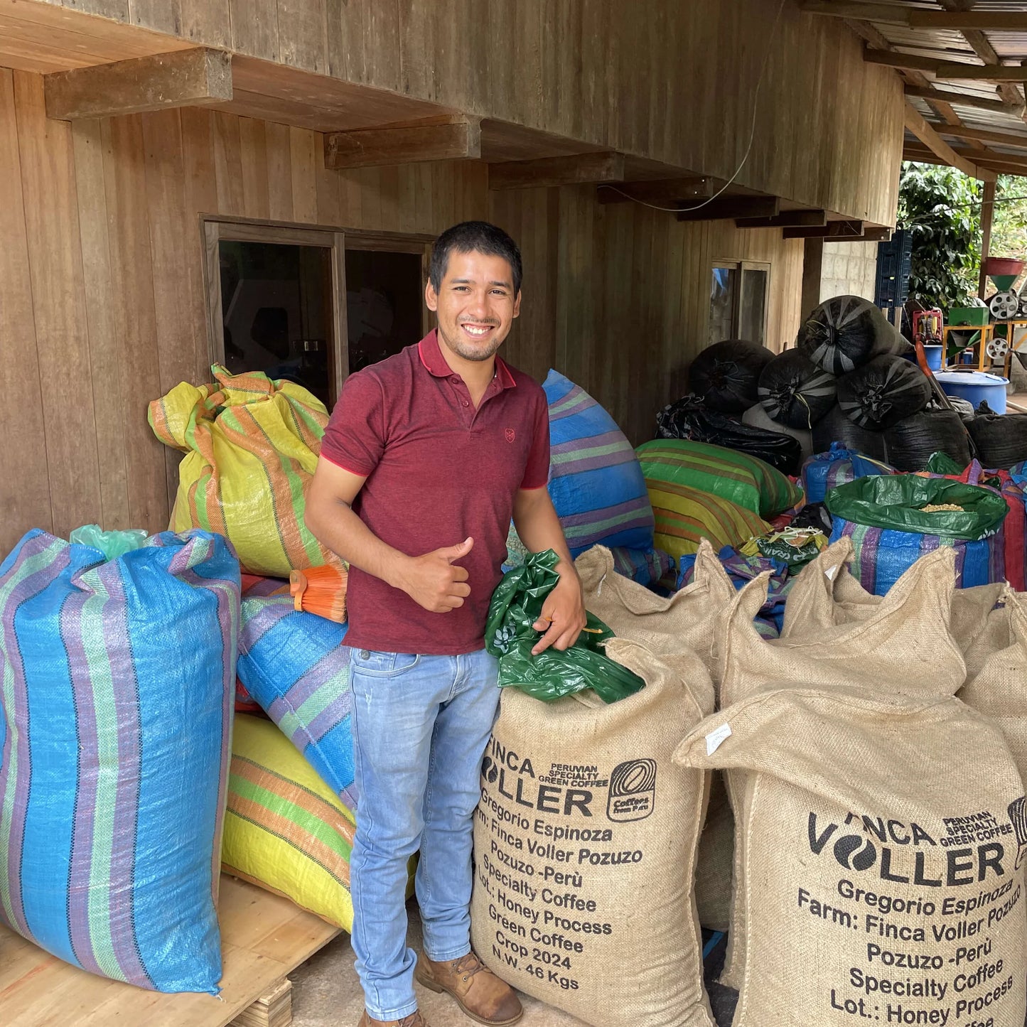 Peru, Gregorio Espinoza - Anoxic black honey